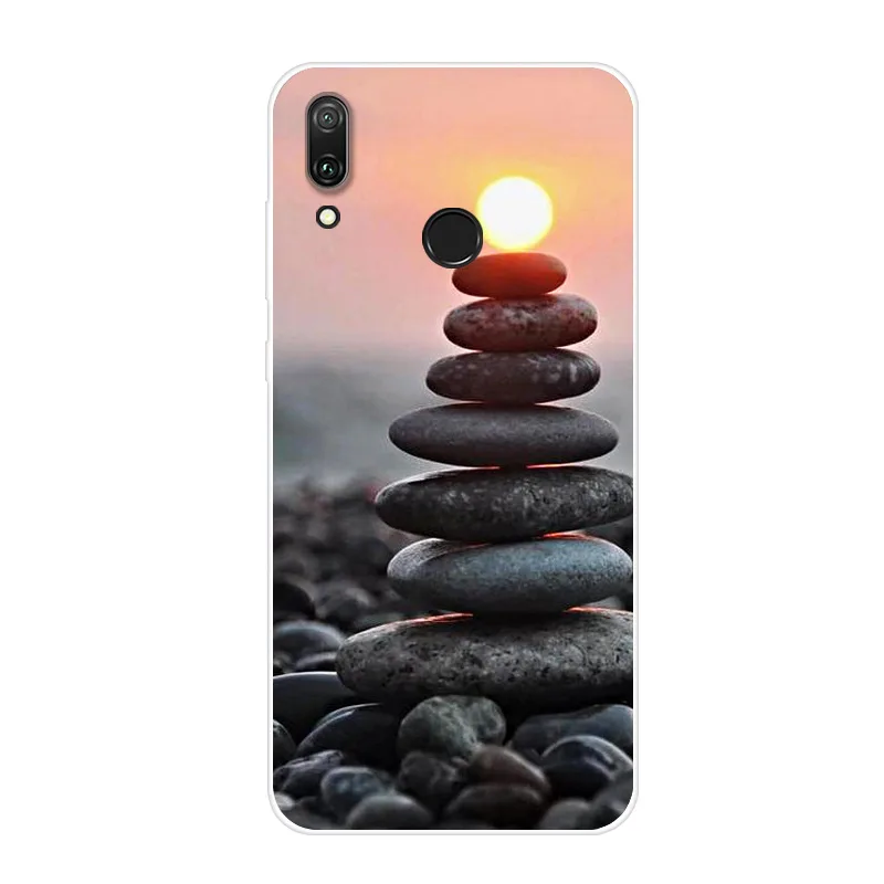 Молочно-Белый Для huawei Y7 чехол Y7 Prime силиконовый чехол мягкий чехол для телефона для huawei Y7 y-7 Y7Prime Y7 Prime чехол Funda - Цвет: Молочно-Белый