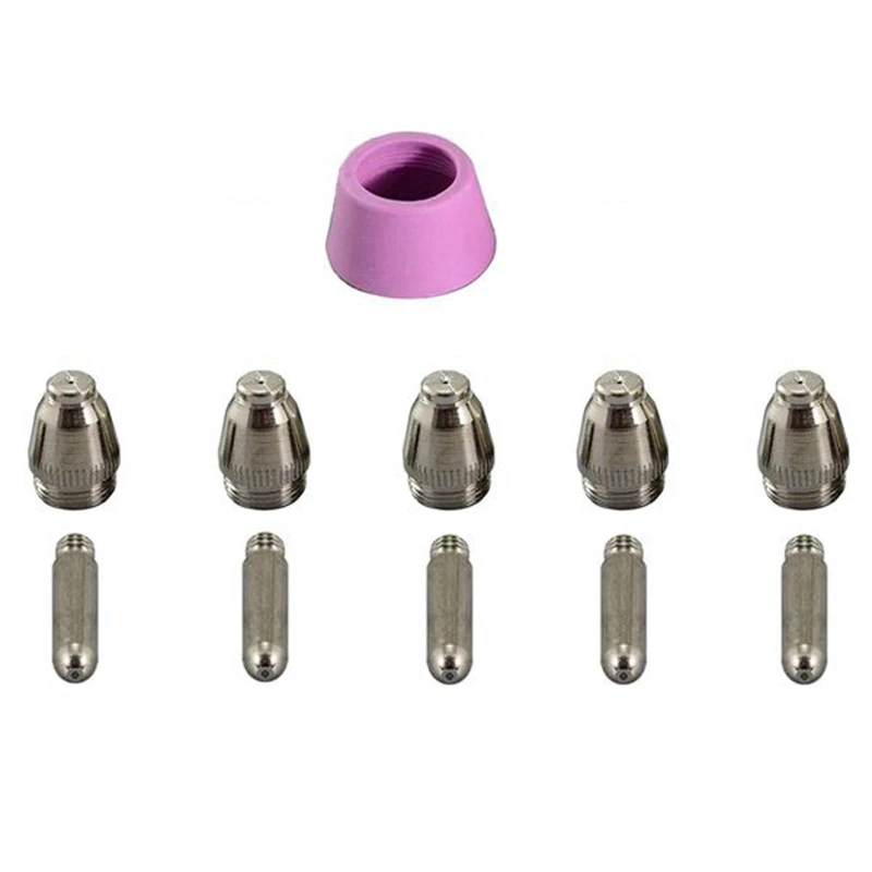 12 шт. наконечники для плазменной резки фонарь электроды керамический экран чашки