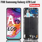 Для Samsung Galaxy A70 ЖК A705 SM-A705F A70 2019 дисплей сенсорный экран панель стекло дигитайзер Ассамблеи Бесплатная доставка
