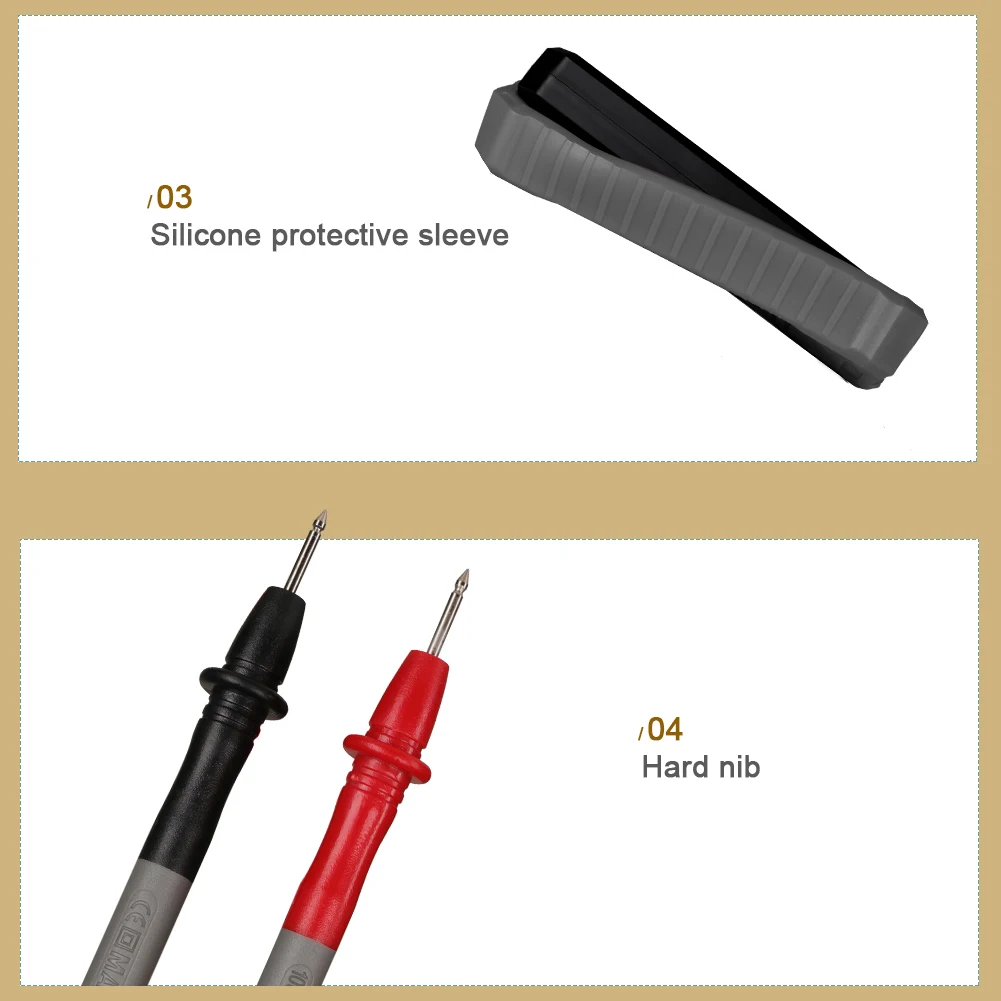 

TOOLTOP ET8134 Digital Multimeter 4.7 Inch Multimeter Tester Direct Current Voltage Current AC Voltage Current Measurement Tool