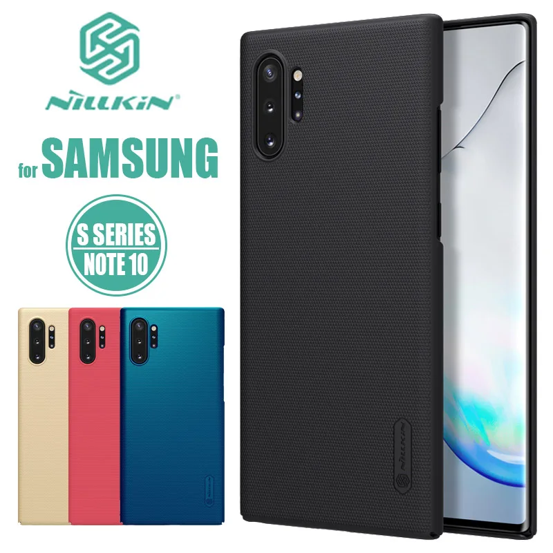 Для samsung Galaxy Note 10 S10 S9 S8 Plus S10E чехол Nillkin PC Матовая защитная задняя крышка для samsung S10 S9 S8 Plus S7 Edge чехол