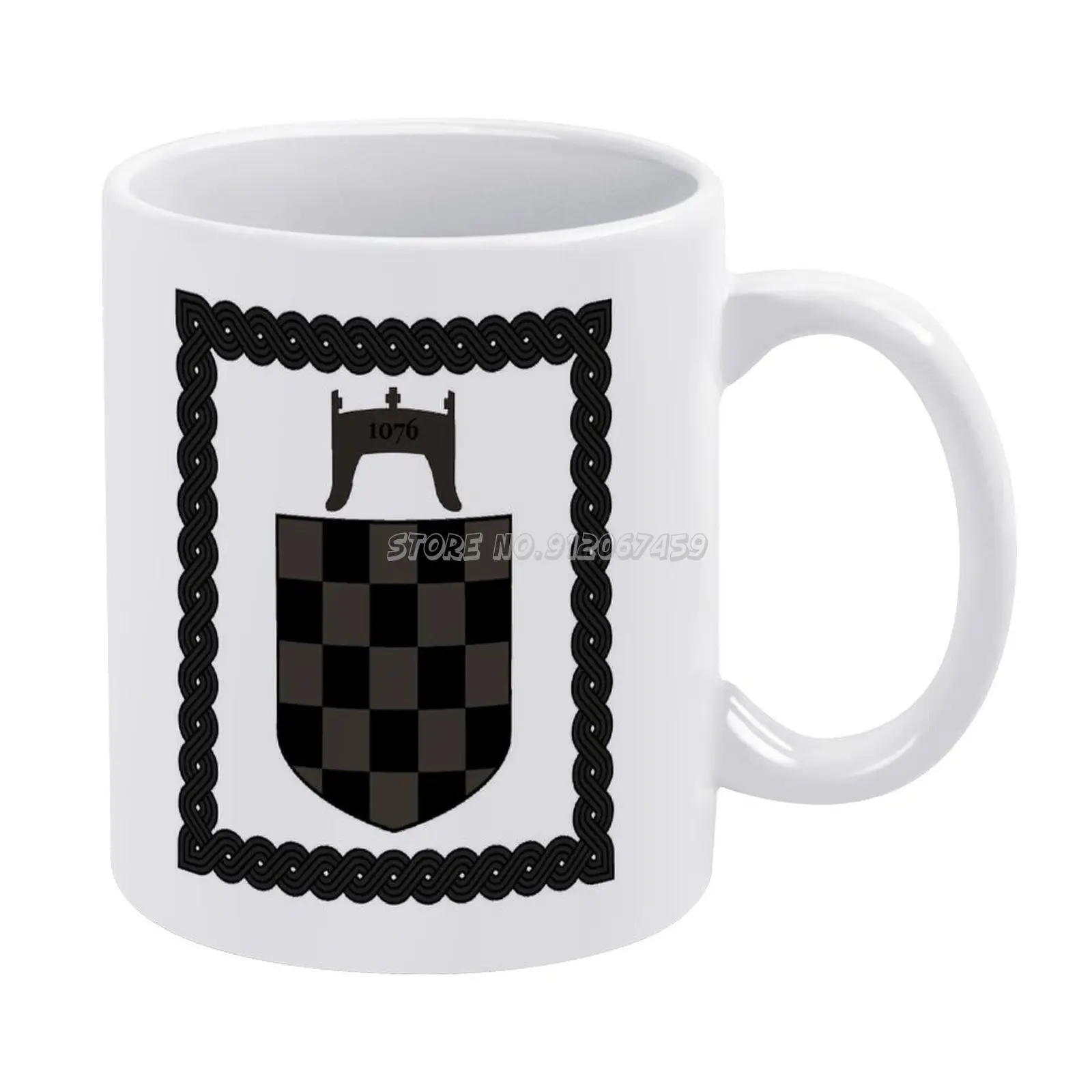 

Хорватский крест с короной Zvonimir, кофейные кружки, индивидуальная чашка, чайная чашка, чашка для горячих напитков, креативная посуда для напитков, подарки