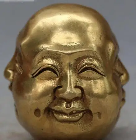 4 лицо Будда счастливый сердитый грусть удовольствие голова бюст статуя|Статуи и