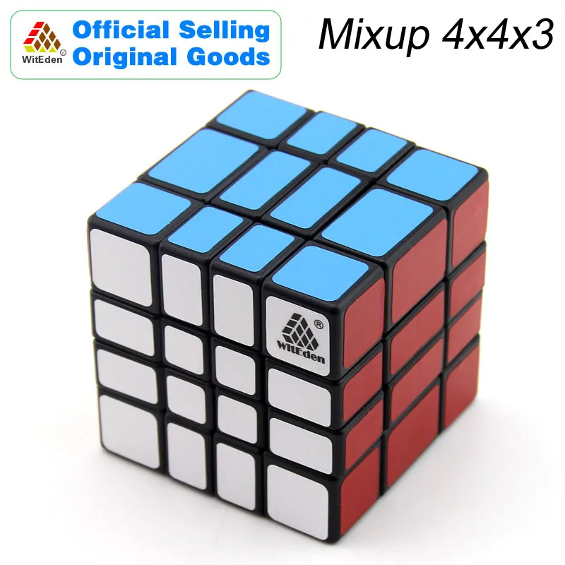 WitEden & Oskar Mixup 4x4x3 магический куб 443 Куб ВОЛШЕБНЫЙ Профессиональный скоростной нео