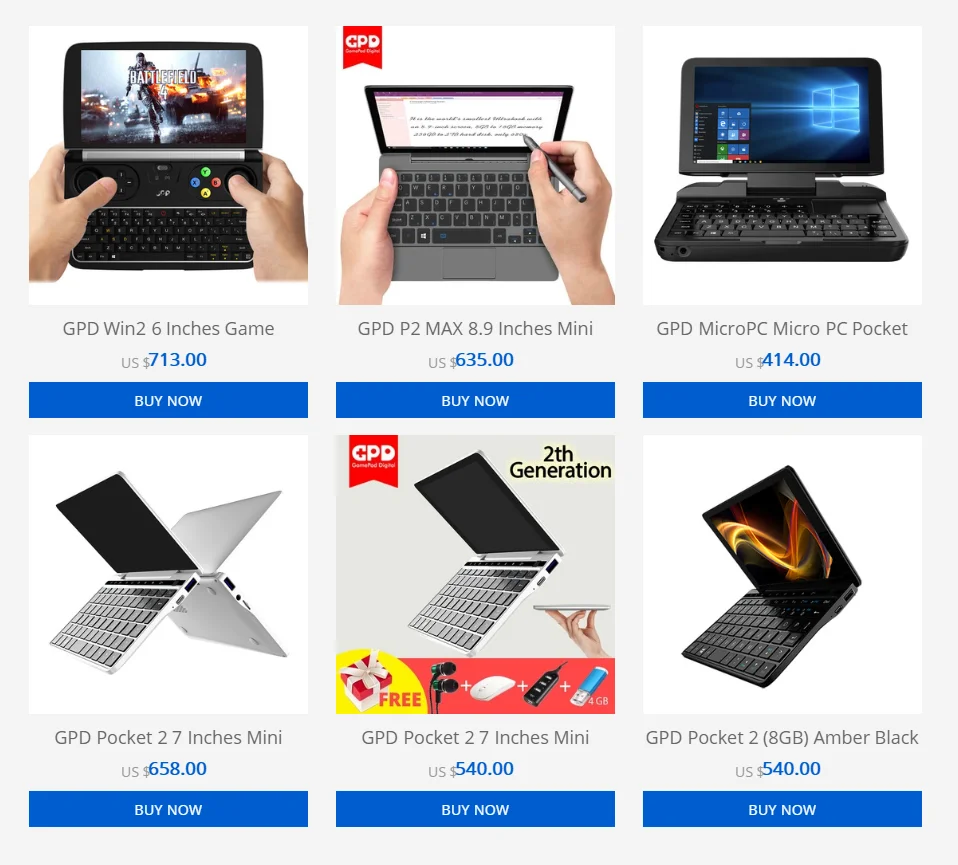 GPD P2 MAX 8,9 дюймов Нетбук планшетный ПК Windows 10 Intel Celeron 3965Y ноутбук 8 Гб 256 ГБ 2,4 г и 5 г WiFi BT 4,2 сенсорное управление