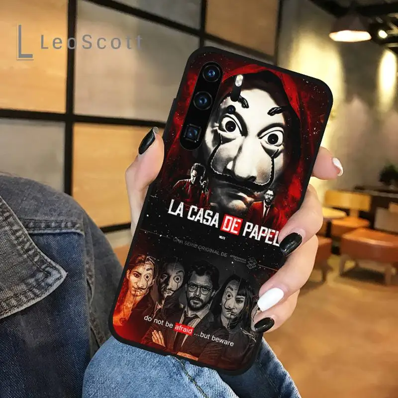 

Money Heist paper house tv movie Phone Case For Huawei honor Mate P 9 10 20 30 40 Pro 10i 7 8 a x Lite nova 5t