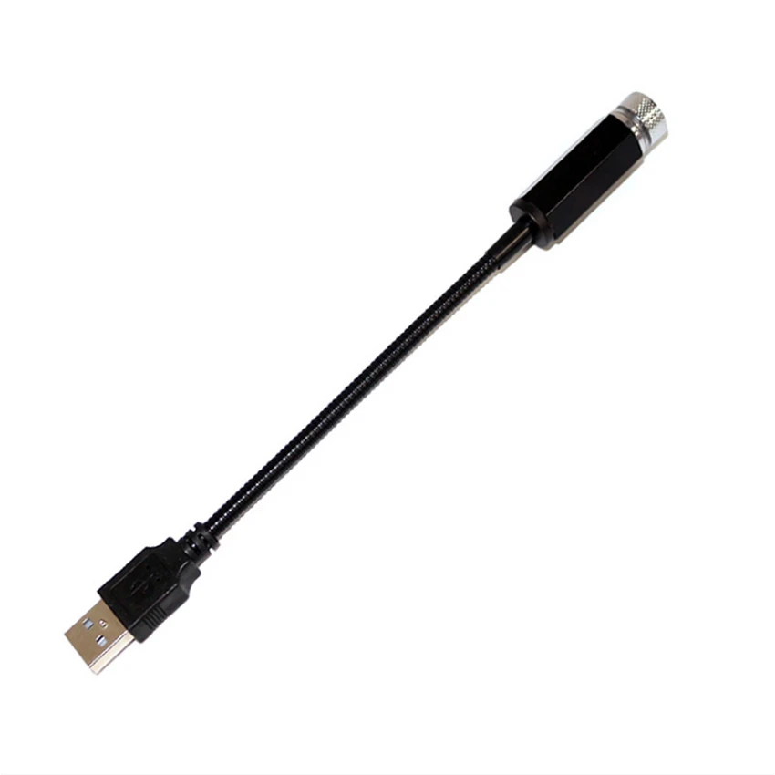 СВЕТОДИОДНЫЙ Автомобильный USB атмосферная лампа украшение светильник