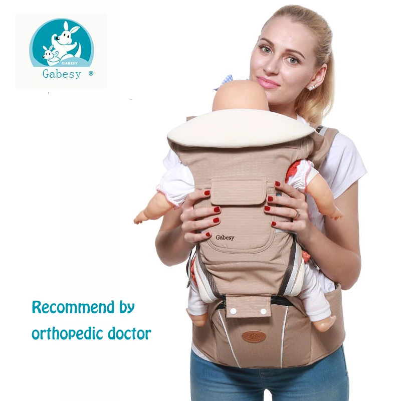 

Gabesy Baby Carrier Ergonomic Carrier Backpack Hipseat for newborn and prevent o-type legs sling baby Kangaroos