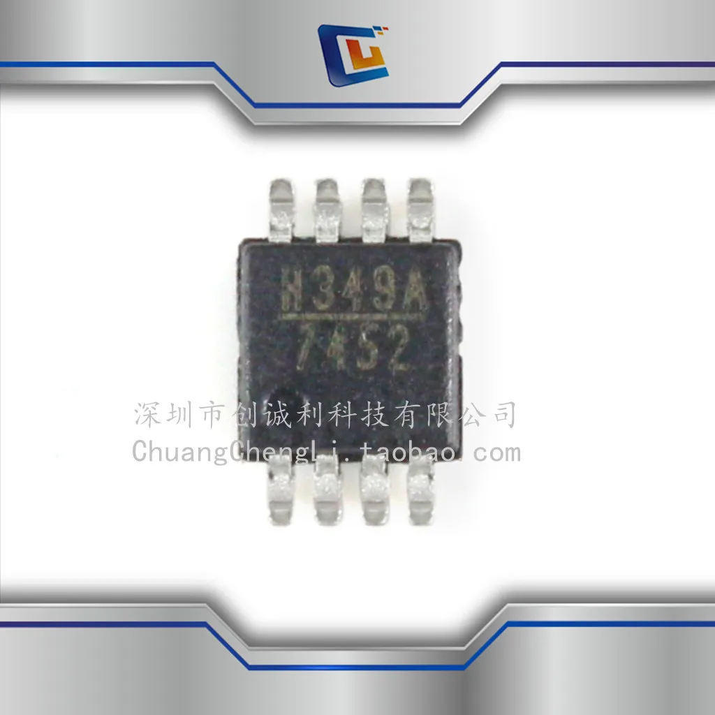 

1pcs/lot New Hmc349ams8getr H349a Original RF Switch IC Attenuator Chip