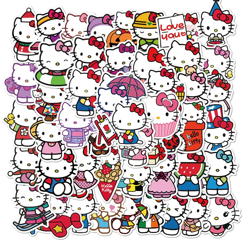 

50Pc Stickers Waterproof Skateboard Guitar Laptop Motorcycle Luggage Helmet Cool Cartoon Sticker Kids Toys