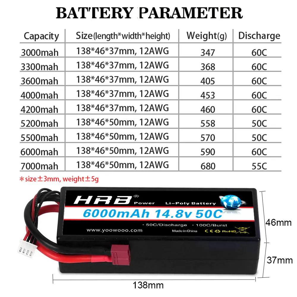 жесткий чехол hrb для радиоупр
