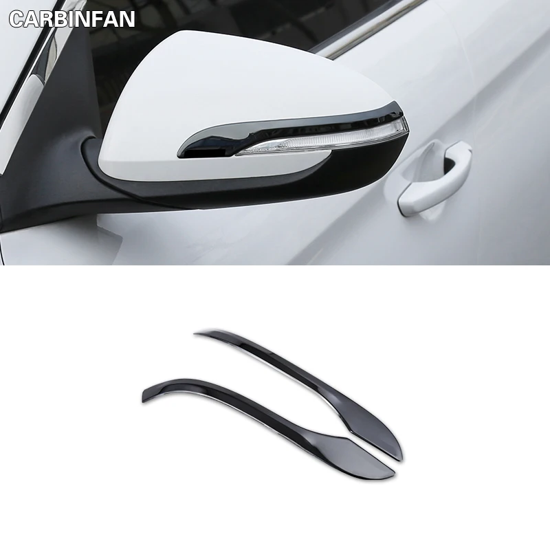 Автомобильные аксессуары боковая Декоративная Обшивка зеркала из нержавеющей