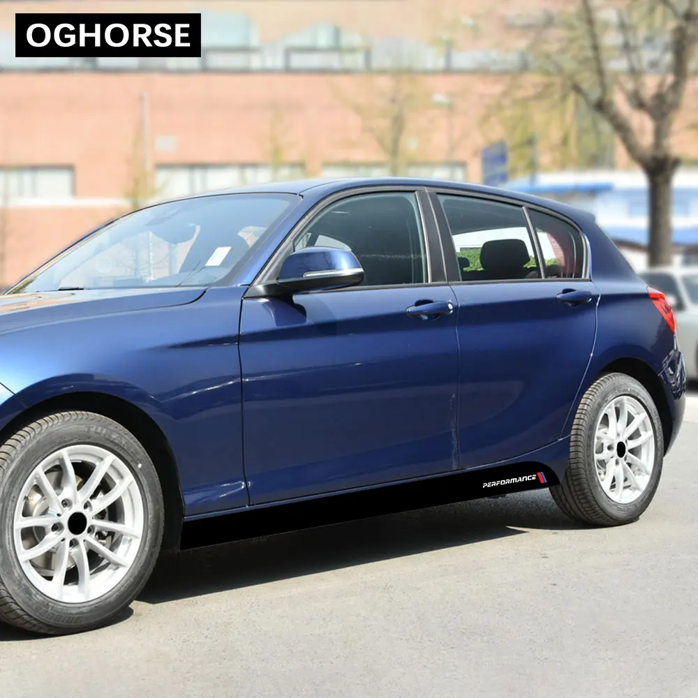 Наклейка на порог и юбку M для BMW Спортивная наклейка 1 серии F20 F21 118i 120i 125i 128i
