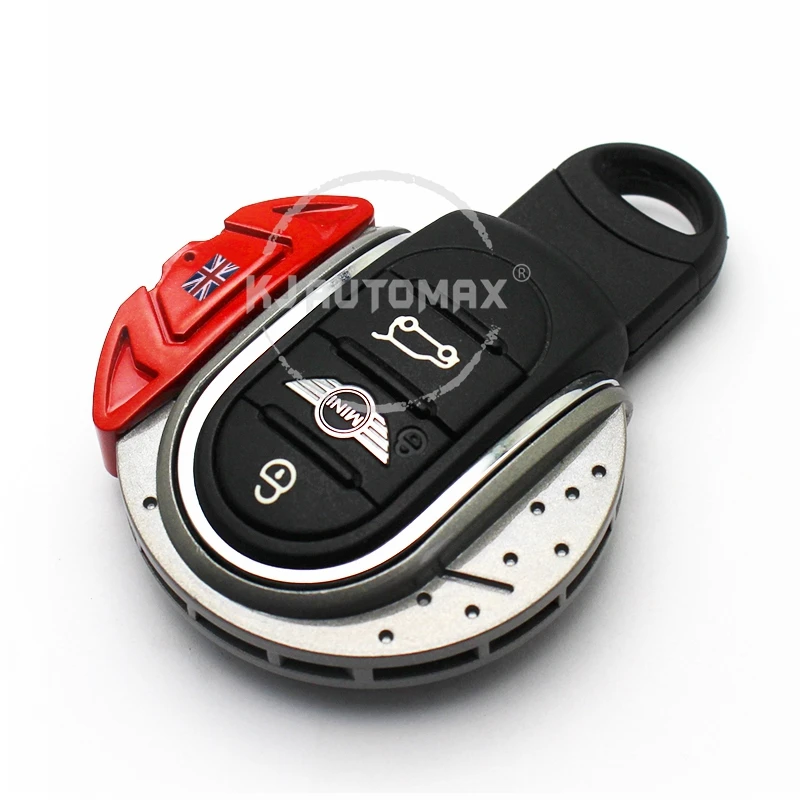 red uj Для Mini Cooper чехол для брелка с ключом F54 F55 F56 F57 F60 брелок аксессуары для автомобиля - Название цвета: red uj