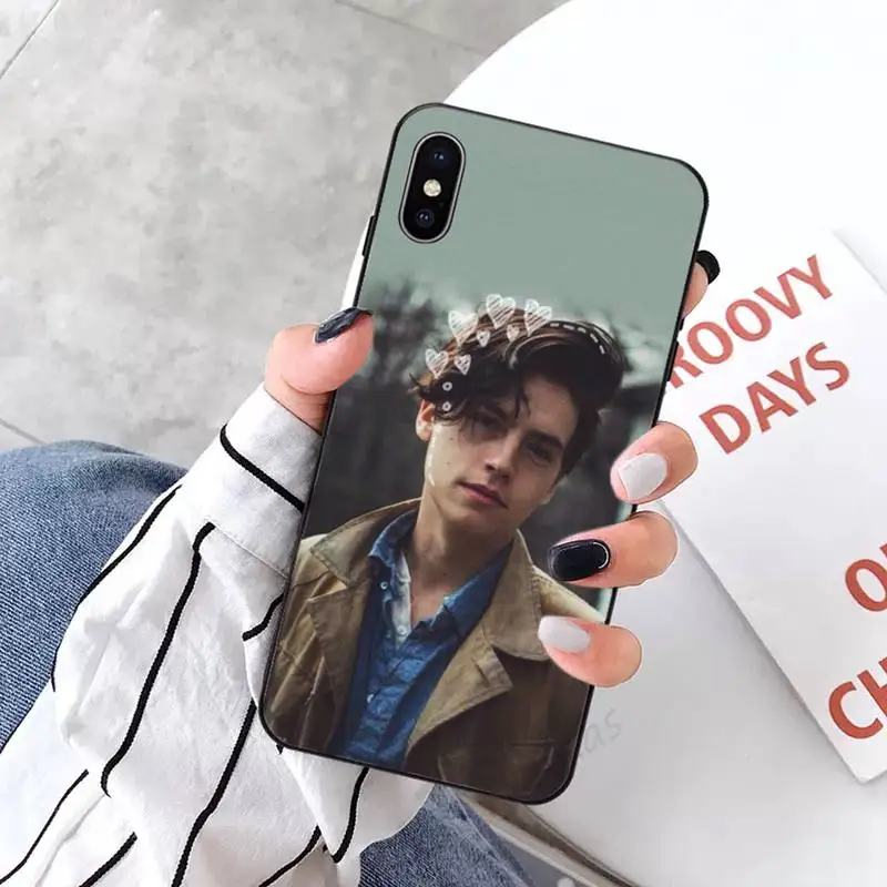 

TV Riverdale Series Cole Sprouse Phone Case for iPhone 11 12 pro XS MAX 8 7 6 6S Plus X 5S SE 2020 XR Anti-fall protective funda