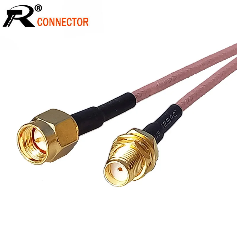 75 шт./лот SMA штекер к Гнездовой разъем кабель RG316 Pigtail РЧ коаксиальный 10 см |
