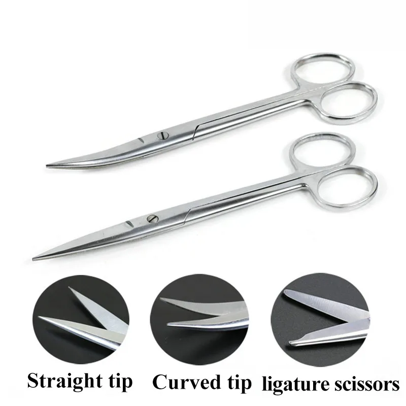 Ветеринарные ножницы нить для удаления бинт марлевый медицинский инструмент 10 20