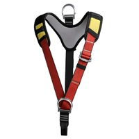 outdoor rock climbing aerial work rappelling shoulder safety belt harness equipment