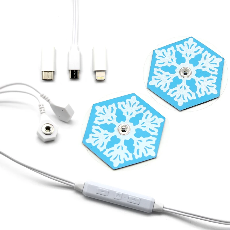 Портативный EMS Цифровая терапия массажер машины 6 режимов мобильный телефон