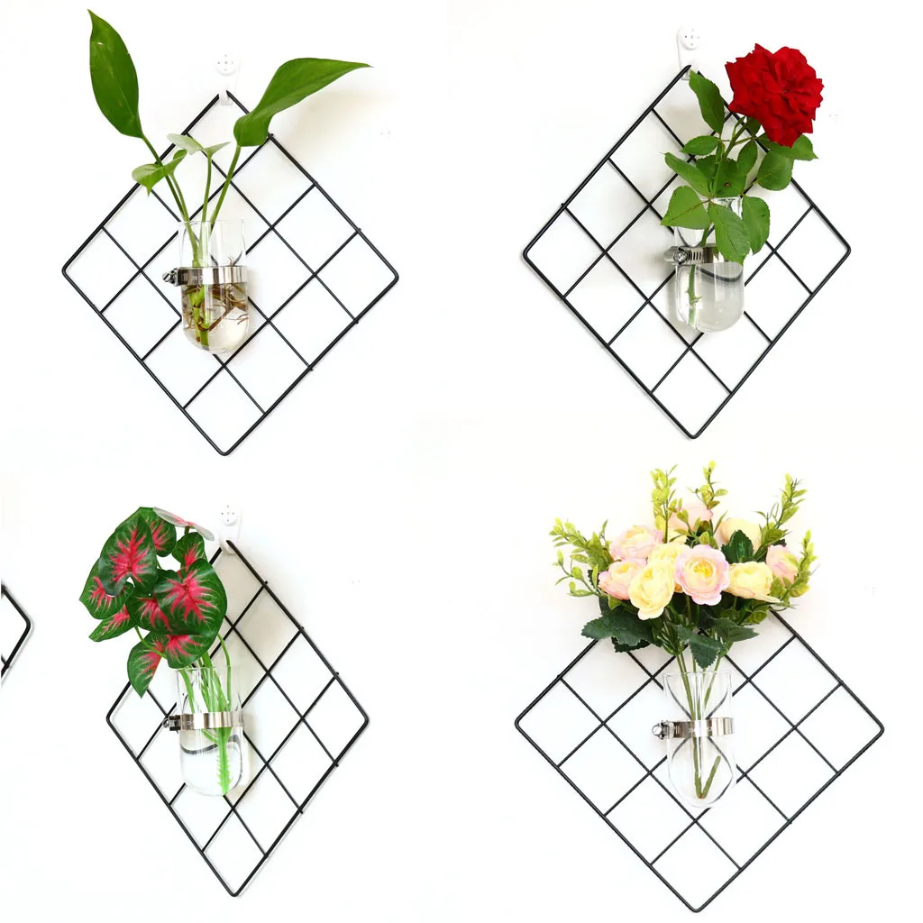 Бесшовная железная сетка для ногтей подвесная керамическая ваза магнит на
