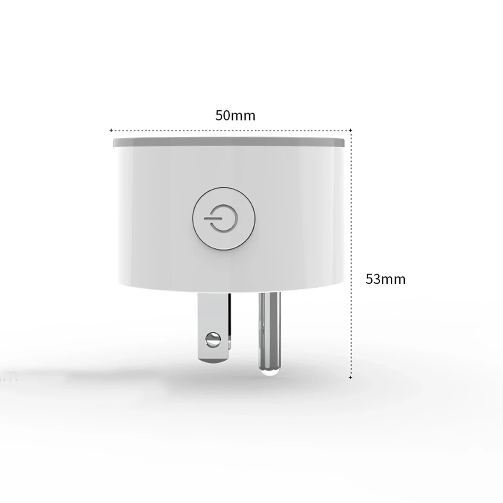 Wifi смарт Мощность Plug Мини розетка стандарта США зеленого и синего цветов