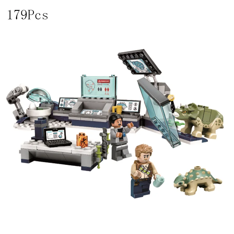2022 новый набор динозавров 11580 11579 11578 11577 Gyrosaurus бесзубчатый Pterosaur Escape строительные