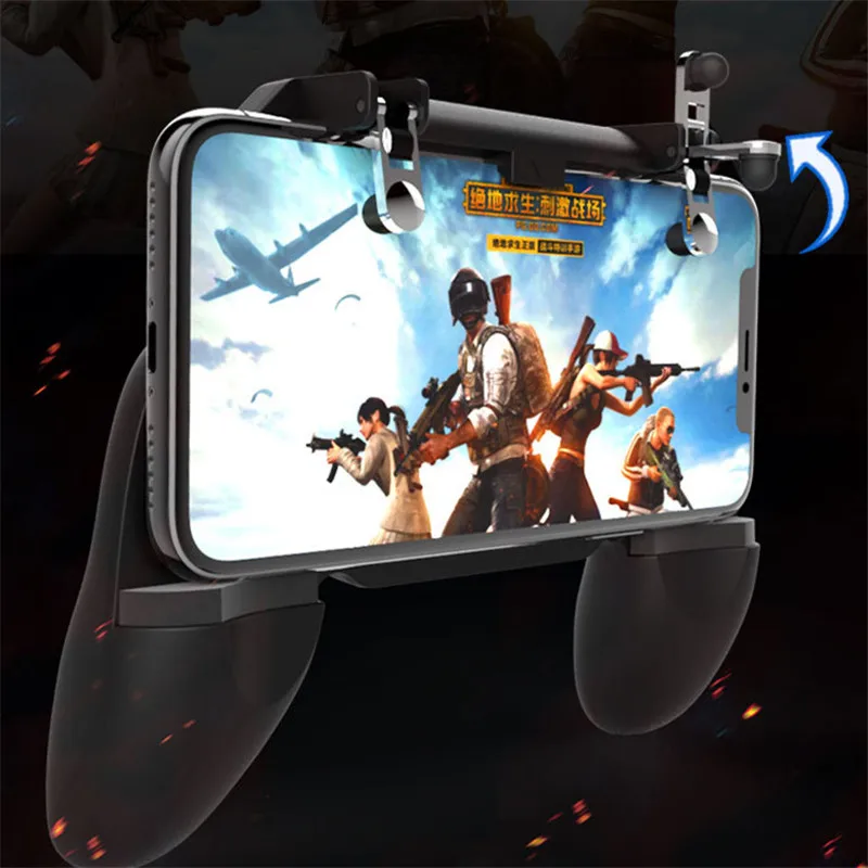 W10 беспроводной геймпад PUBG джойстик пульт дистанционного управления для iOS Android мобильный телефон ручка управления Лер игровая консоль аксессуары