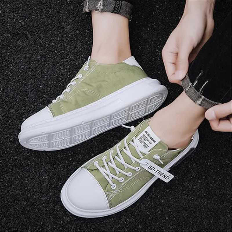 2020 summer and autumn explosion men's board shoes shoes fashion casual shoes wild canvas sports running shoes men 39--44 BA-39