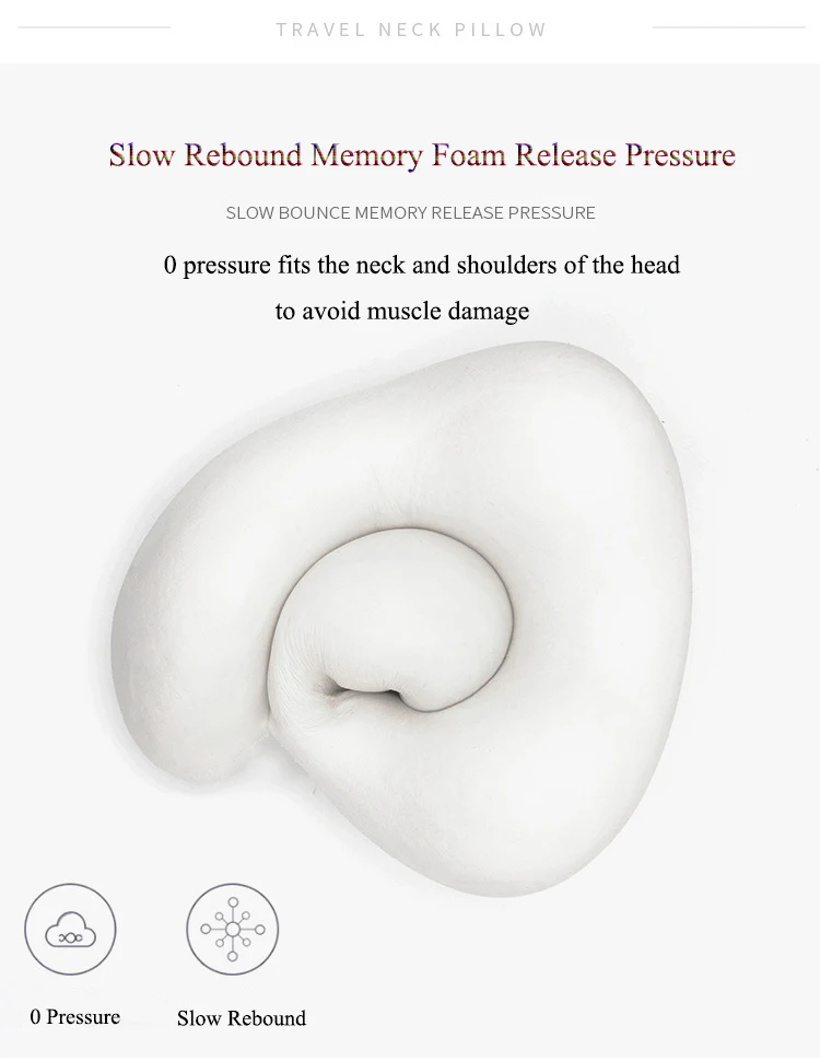 U образная подушка для шеи с эффектом памяти|Подушки на кровать| |