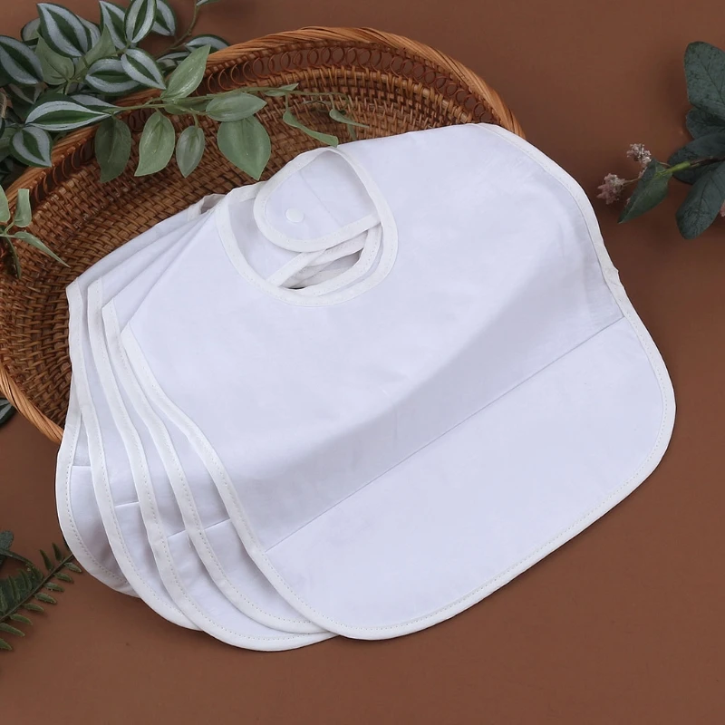 

Waterproof Baby Bibs Infant Feeding Apron Smock Burp Cloth with Pocket for Newborn Boys Girls Gifts