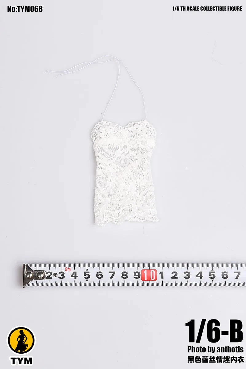 

TYM068 1/6 Female Sexy Lace Suspender Lingerie Dress Fit 12'' Action Figure Body