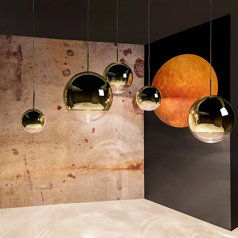 Современный подвесной светильник в стиле лофт Подвесная лампа виде шара