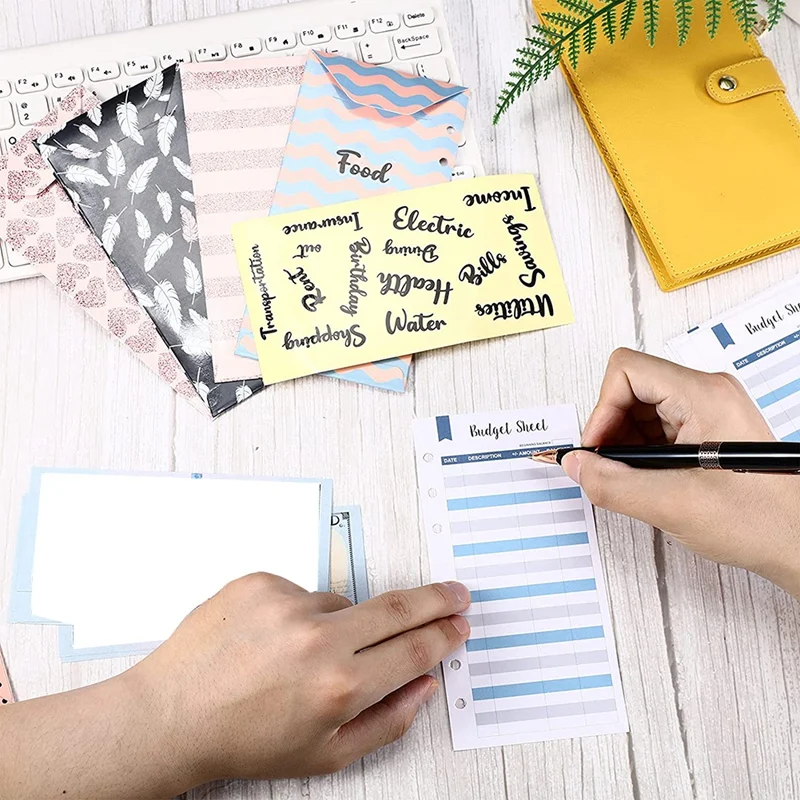 

Budget Envelopes Sets 12 Cash Envelope System 12 Expense Tracking Budget Sheets 2 Stickers for Budgeting Cash Savings