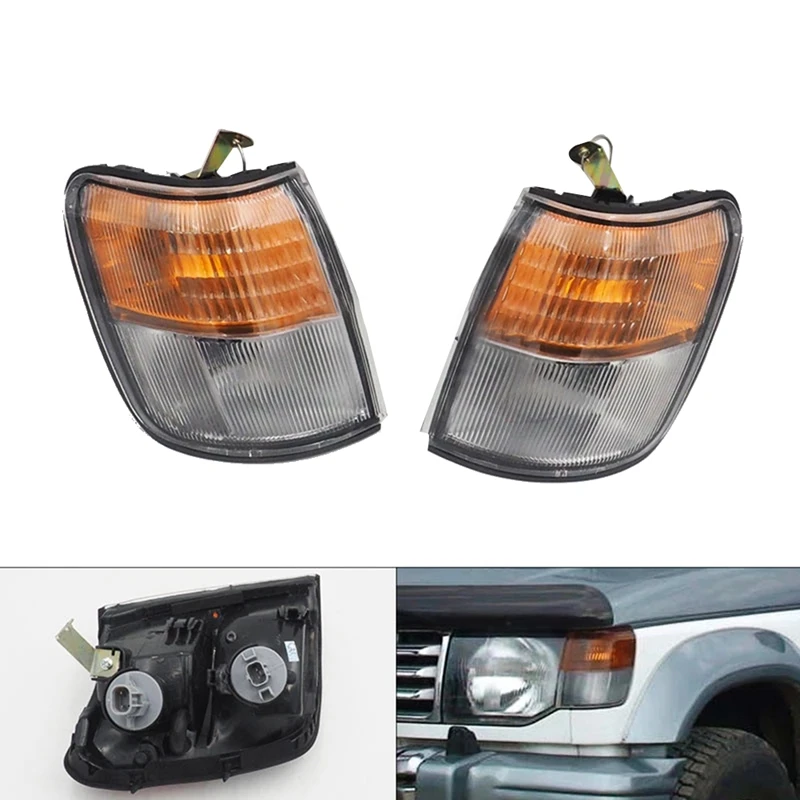 

AU05 -MR124957 MR124958 for Mitsubishi Pajero Montero 1993 1994 1995 1996 Car Front Corner Light Signal Light