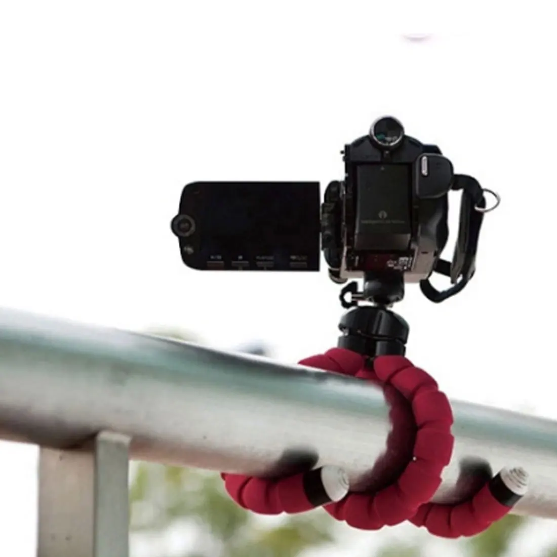 

Octopus Bracket Mobile Phone Flexible Tripod Portable Digital Camera Stand Mini Flexible Desktop Stent Clip Car Phone Holder