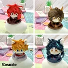 Cosmile Genshin Impact тартаглия Чжун ли Сяо уменьшение милая мягкая плюшевая 10 см Кукла Одежда Игрушки кулон брелок Лолита косплей C KM