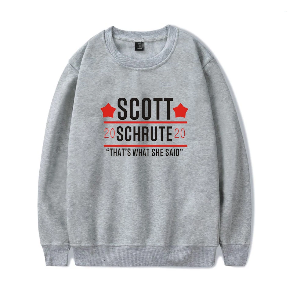 Свитшот женский Dunder Mifflin с длинным рукавом круглым вырезом | Мужская одежда