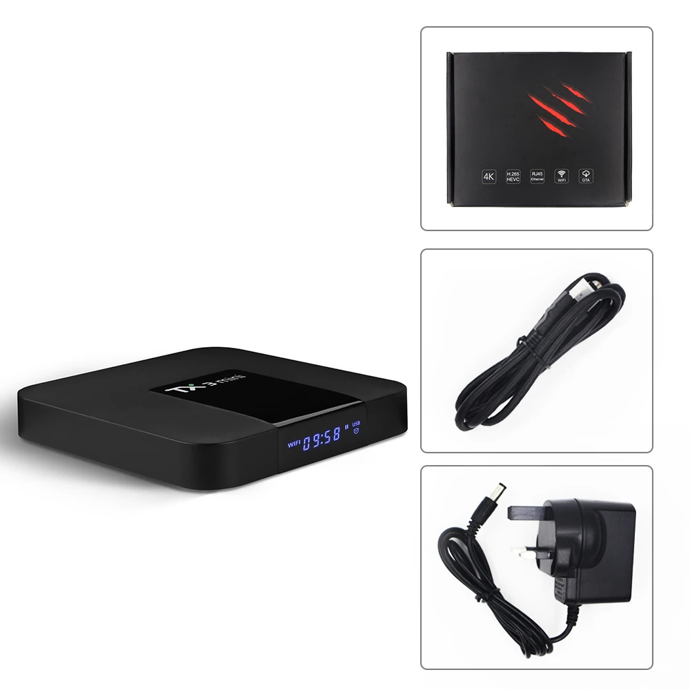 ТВ приставка TX3 mini на Android 8 1 2 + 16 ГБ 4 ГГц Wi Fi|ТВ-приставки и медиаплееры| |
