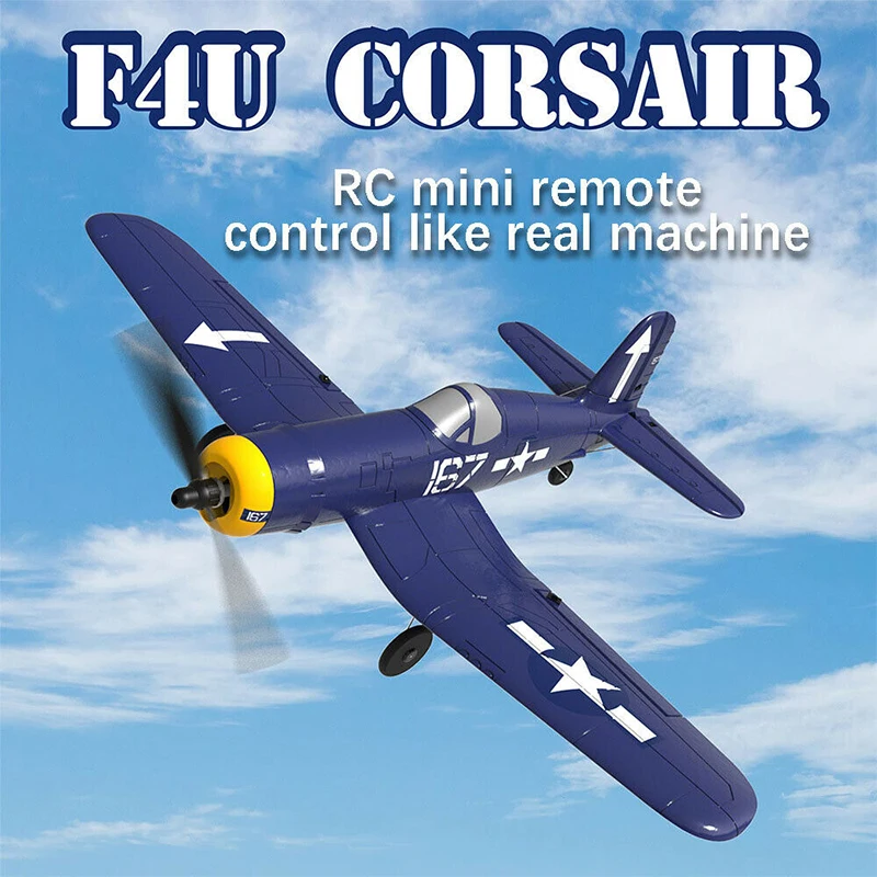 

2.4G RC F4U remote control airplane 4 channel stunt airplane remote control foam airplane outdoor electric toy gift