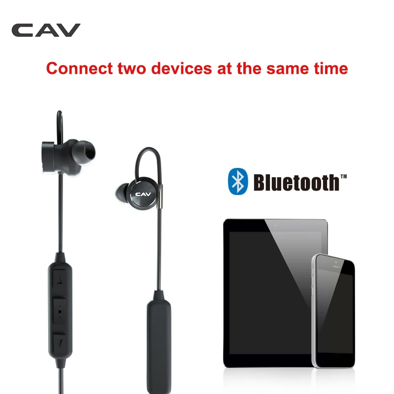 CAV EM3 Bluetooth наушники беспроводные наушники спортивные водонепроницаемые Fone Bluetooth наушники с глубоким басом с микрофоном для всех телефонов