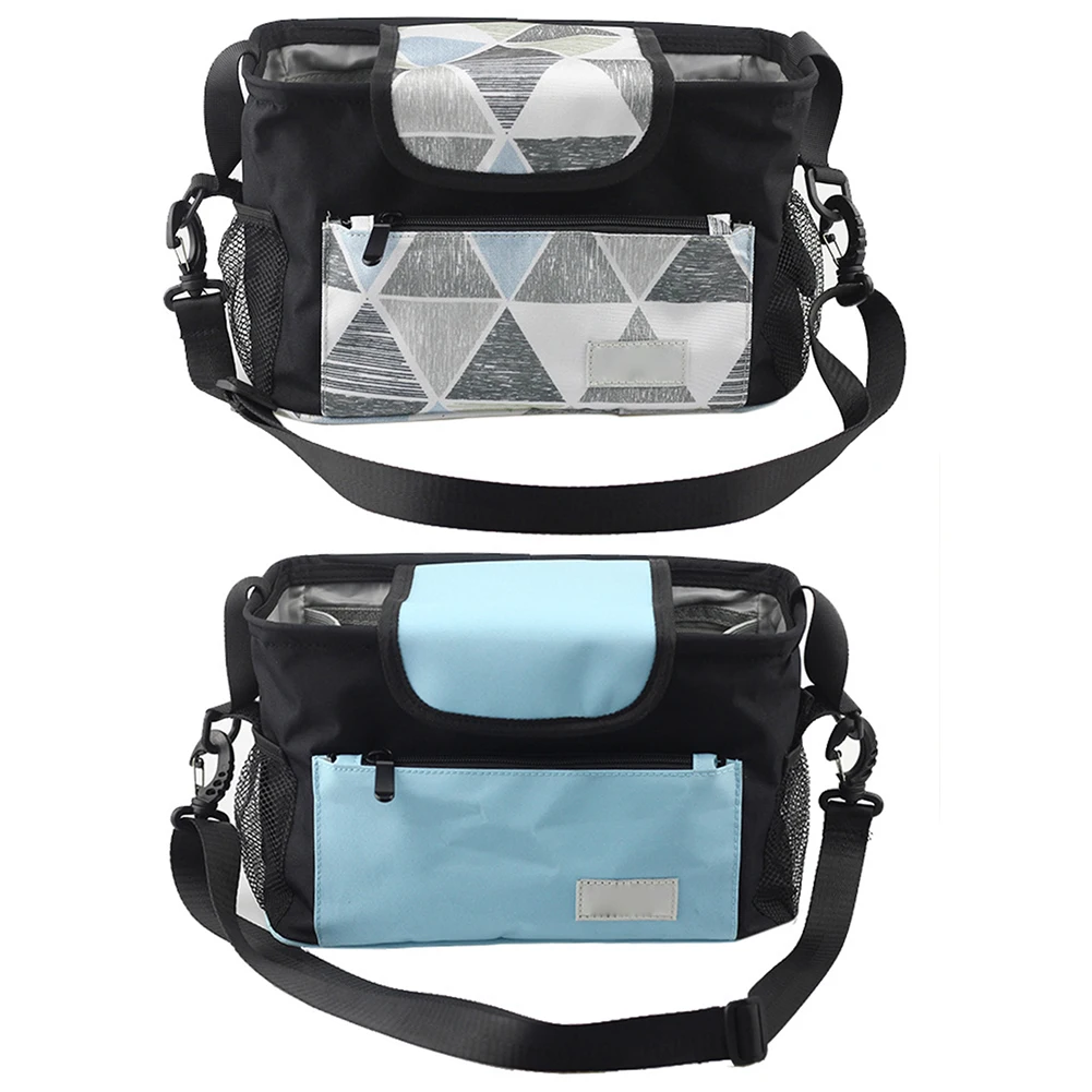 

Portable Stroller Bag Waterproof Large Capacity Baby Stroller Organizer Bag Travel Hanging Carriage Diaper Bags Accessories bb