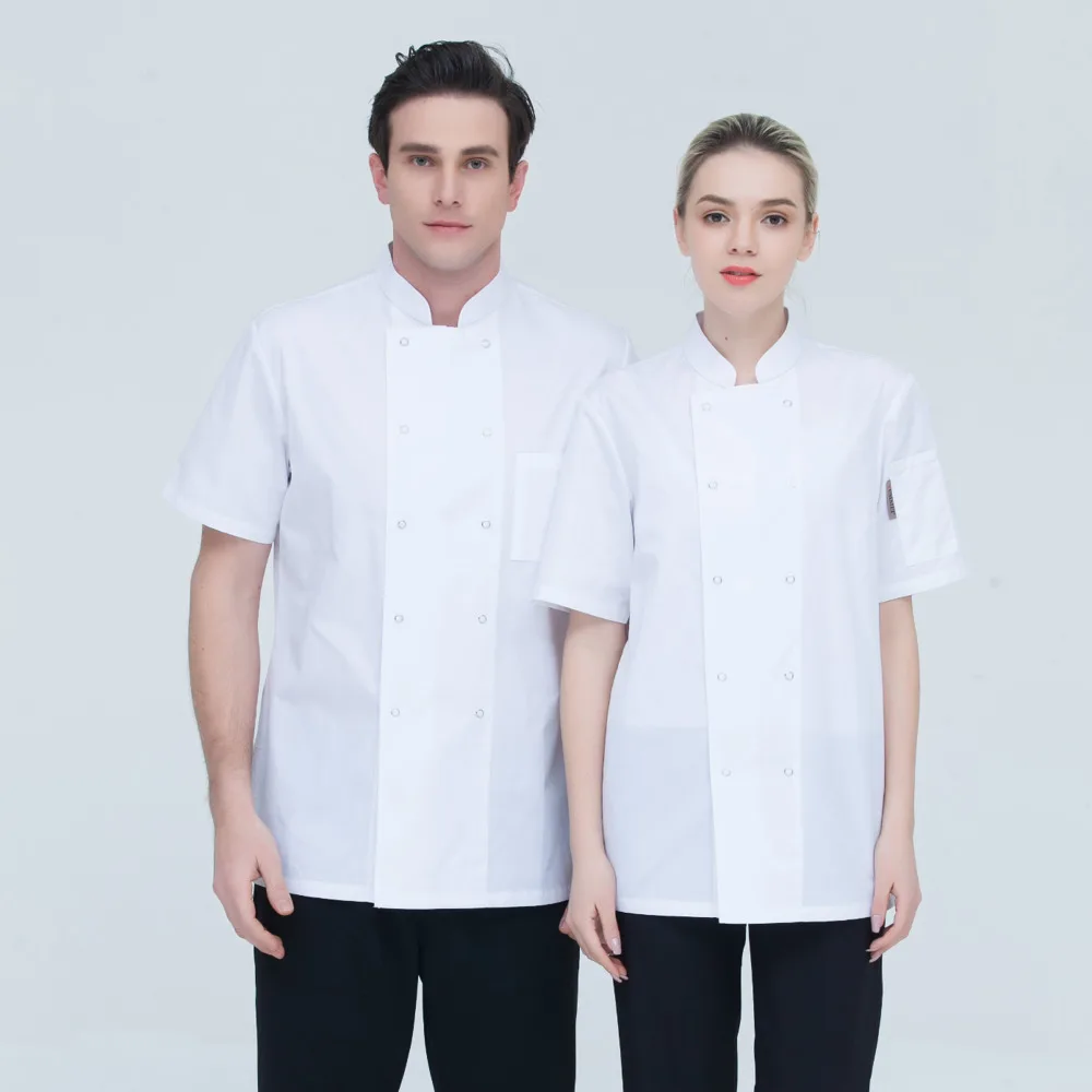 Высокое качество шеф повара куртки отель официант кухня Ресторан Униформа