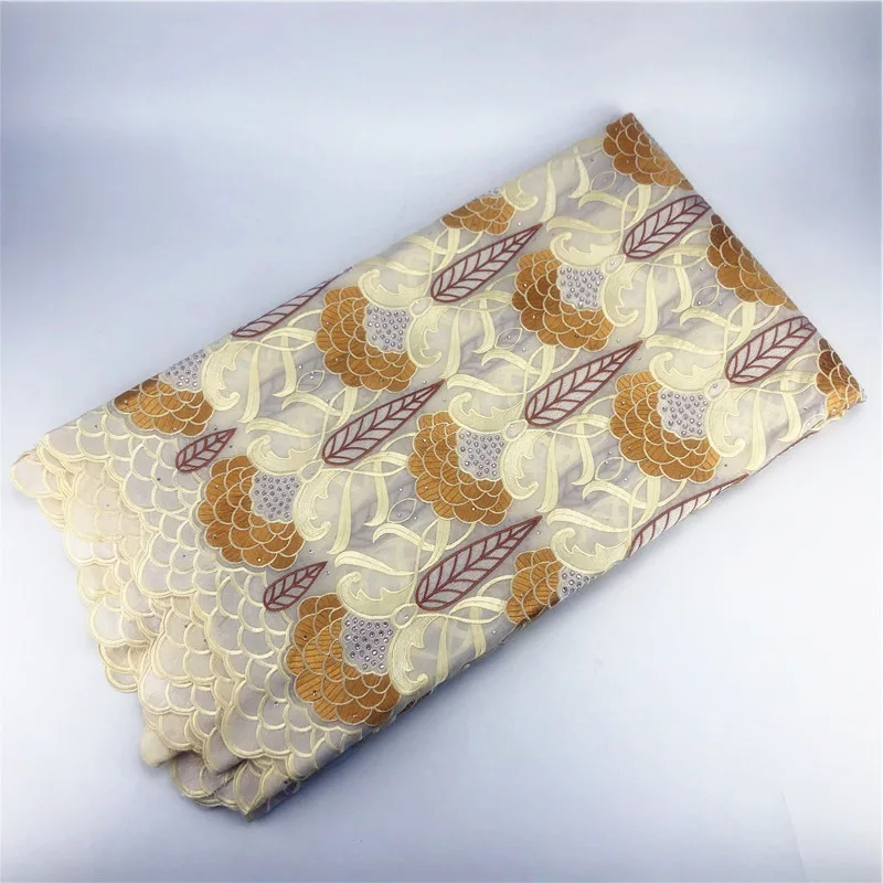 Нигерийская кружевная ткань новинка швейцарская вуаль кружево в Швейцарии 100%