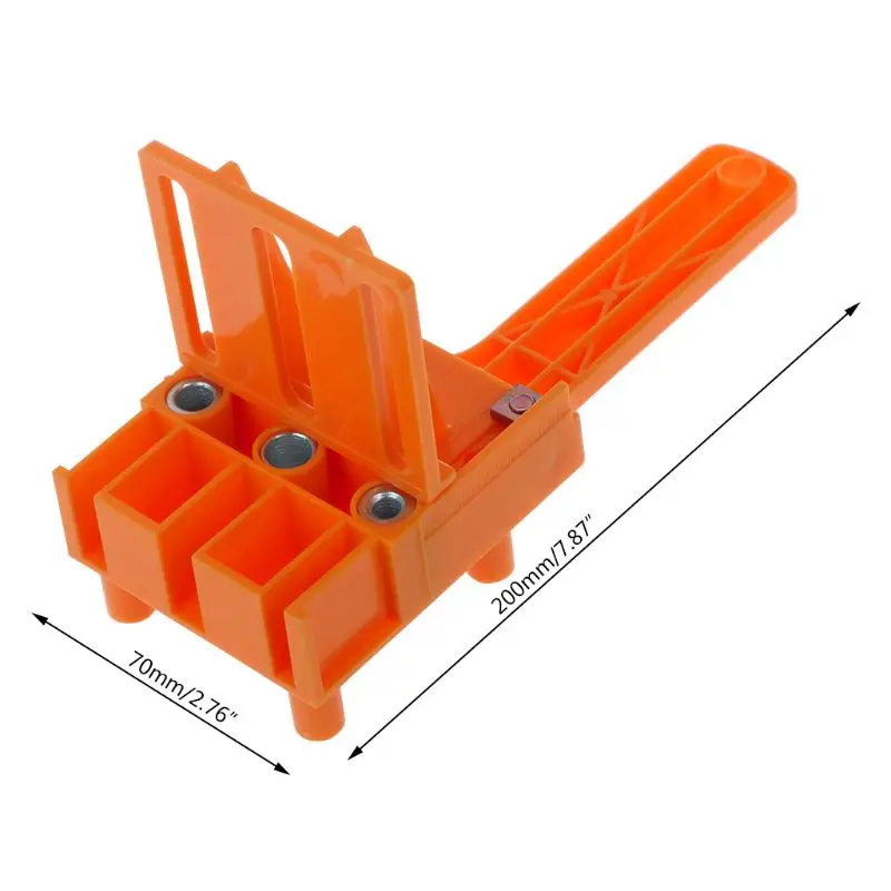 

Handheld Woodworking Doweling Jig Drill Guide Wood Dowel Drilling Hole Saw Accessories