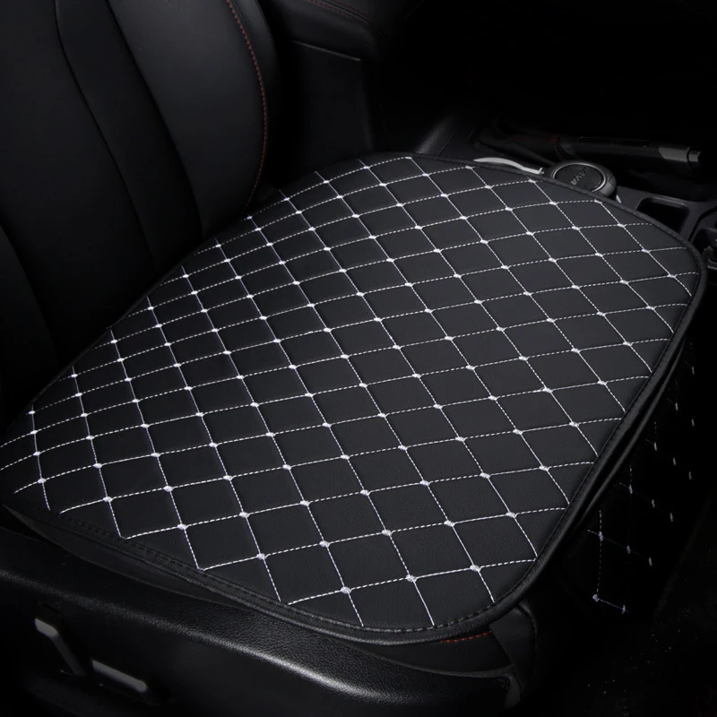 Универсальный кожаный чехол для автомобильного сиденья переднего ряда на одно