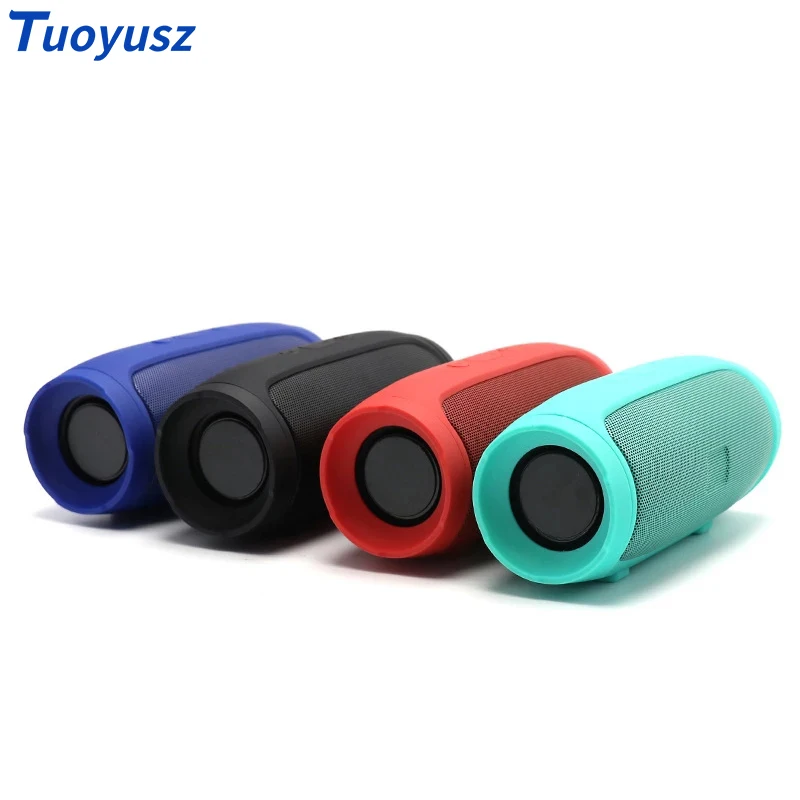 

Wireless Bluetooth 5.0 MP3 Speaker 4 Color Cylindrical TF Card Car Home USB Mini Speaker Portable