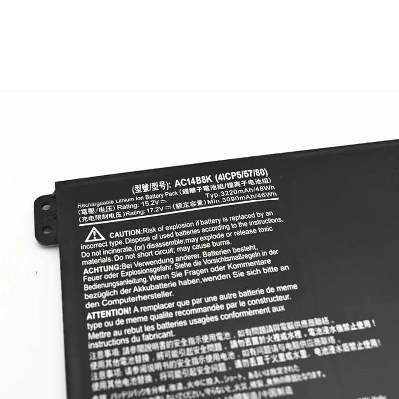 Аккумулятор HanGreat AC14B3K для ноутбуков Acer Aspire новый аккумулятор 1 5 7 3 3S 10