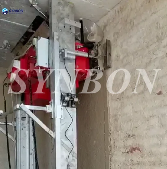 SYNBON New wall cement plaster machinery Automatic Wall Plaster Cement Mortar Rendering Machine SYW-8 |