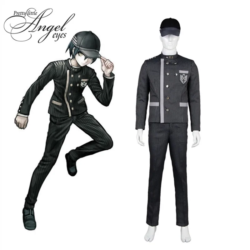 Аниме данганронпа В3 саихара шуичи униформа косплей костюм для Хэллоуина