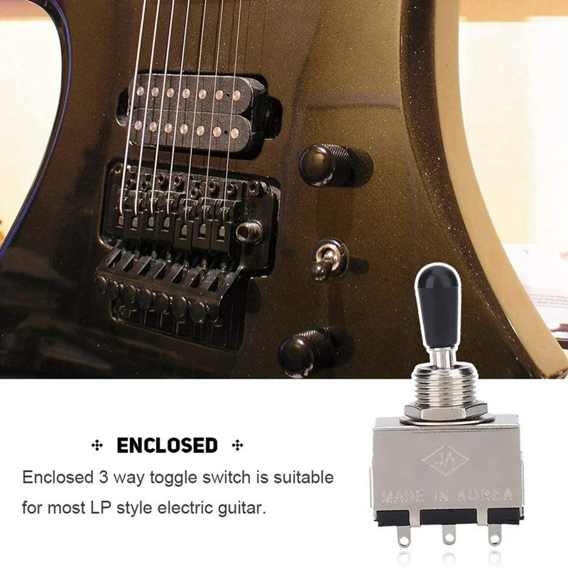 Твердая ручка вала коробка стиль Les Paul Sg 3 способ пикап Селекторный переключатель